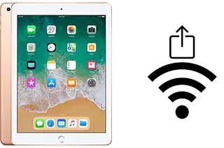 Cómo compartir la contraseña Wifi desde un Apple iPad 9.7 (2018) sin escribirla