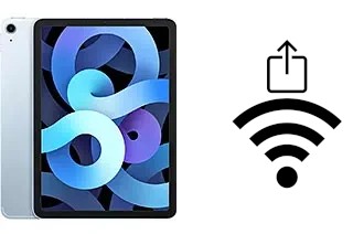 Cómo compartir la contraseña Wifi desde un Apple iPad Air (2020) sin escribirla