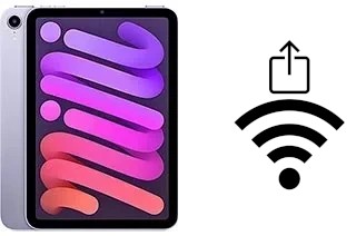 Cómo compartir la contraseña Wifi desde un Apple iPad mini (2021) sin escribirla