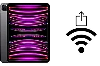 Cómo compartir la contraseña Wifi desde un Apple iPad Pro 11 (2022) sin escribirla