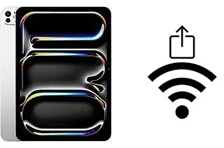 Cómo compartir la contraseña Wifi desde un Apple iPad Pro 11 (2024) sin escribirla