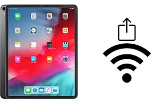 Cómo compartir la contraseña Wifi desde un Apple iPad Pro 12.9 (2018) sin escribirla