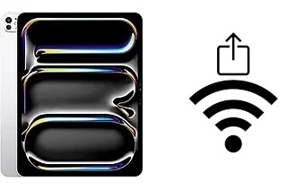 Cómo compartir la contraseña Wifi desde un Apple iPad Pro 13 (2024) sin escribirla