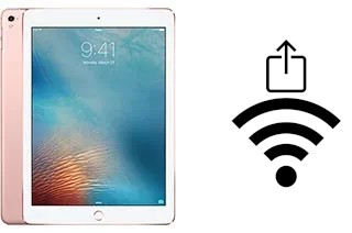 Cómo compartir la contraseña Wifi desde un Apple iPad Pro 9.7 (2016) sin escribirla