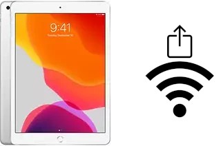 Cómo compartir la contraseña Wifi desde un Apple iPad 10.2 sin escribirla