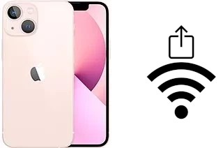 Cómo compartir la contraseña Wifi desde un Apple iPhone 13 mini sin escribirla