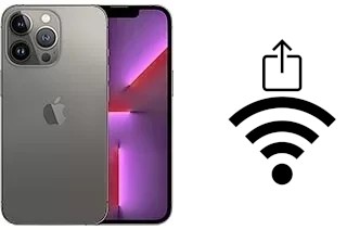 Cómo compartir la contraseña Wifi desde un Apple iPhone 13 Pro sin escribirla