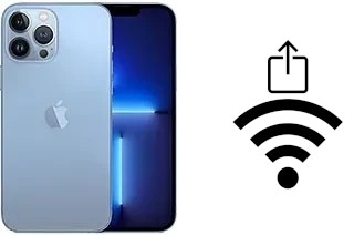 Cómo compartir la contraseña Wifi desde un Apple iPhone 13 Pro Max sin escribirla