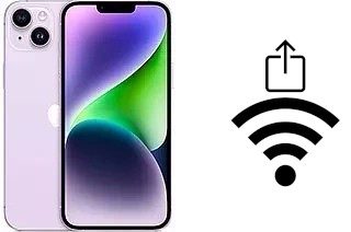 Cómo compartir la contraseña Wifi desde un Apple iPhone 14 Plus sin escribirla