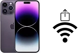 Cómo compartir la contraseña Wifi desde un Apple iPhone 14 Pro Max sin escribirla