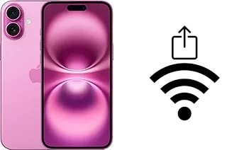 Cómo compartir la contraseña Wifi desde un Apple iPhone 16 Plus sin escribirla