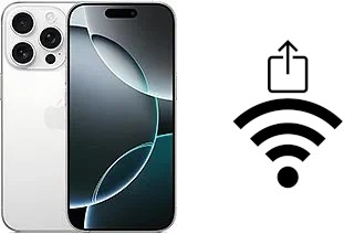 Cómo compartir la contraseña Wifi desde un Apple iPhone 16 Pro sin escribirla