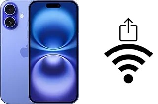 Cómo compartir la contraseña Wifi desde un Apple iPhone 16 sin escribirla