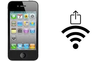 Cómo compartir la contraseña Wifi desde un Apple iPhone 4 sin escribirla