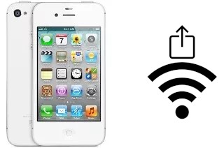 Cómo compartir la contraseña Wifi desde un Apple iPhone 4s sin escribirla