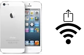 Cómo compartir la contraseña Wifi desde un Apple iPhone 5 sin escribirla