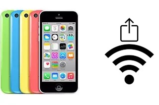 Cómo compartir la contraseña Wifi desde un Apple iPhone 5c sin escribirla