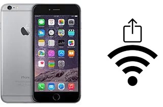 Cómo compartir la contraseña Wifi desde un Apple iPhone 6 Plus sin escribirla