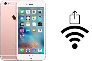 Cómo compartir la contraseña Wifi desde un Apple iPhone 6s Plus sin escribirla