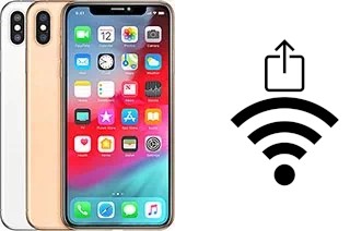 Cómo compartir la contraseña Wifi desde un Apple iPhone XS Max sin escribirla