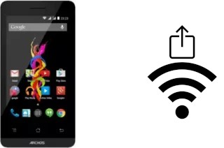 Generar QR con la clave Wifi en un Archos 40d Titanium