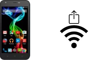 Generar QR con la clave Wifi en un Archos 50c Platinum