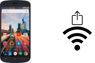 Generar QR con la clave Wifi en un Archos 50e Helium