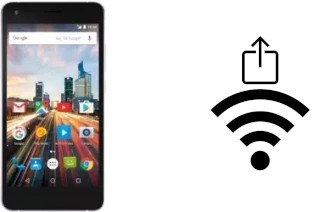 Generar QR con la clave Wifi en un Archos 50f Helium