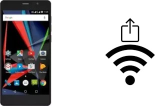 Generar QR con la clave Wifi en un Archos 55 Diamond Selfie