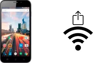 Generar QR con la clave Wifi en un Archos 55 Helium+