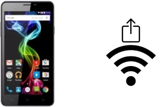 Generar QR con la clave Wifi en un Archos 55b Platinum