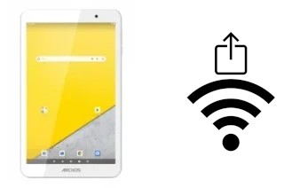 Generar QR con la clave Wifi en un Archos T80