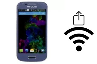 Generar QR con la clave Wifi en un Argom E400