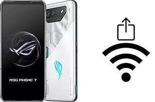 Generar QR con la clave Wifi en un Asus ROG Phone 7