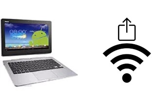 Generar QR con la clave Wifi en un Asus Transformer Book Trio