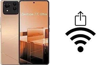 Cómo generar un código QR con la contraseña Wifi en un Asus Zenfone 11 Ultra