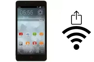 Generar QR con la clave Wifi en un Avea Intouch 4