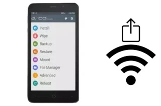 Generar QR con la clave Wifi en un Axioo Picophone M4S