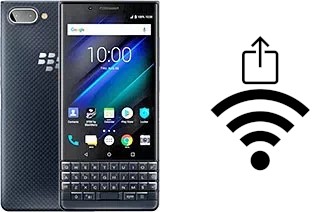 Generar QR con la clave Wifi en un BlackBerry KEY2 LE