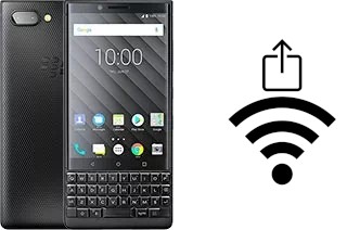 Generar QR con la clave Wifi en un BlackBerry KEY2