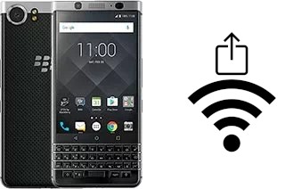 Generar QR con la clave Wifi en un BlackBerry KEYone