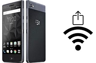 Generar QR con la clave Wifi en un BlackBerry Motion