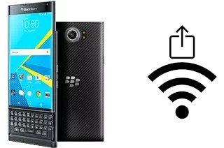 Generar QR con la clave Wifi en un BlackBerry Priv