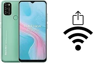 Generar QR con la clave Wifi en un Blackview A70 Pro