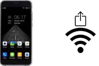 Generar QR con la clave Wifi en un Bluboo X9