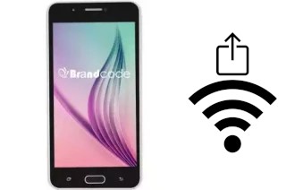 Generar QR con la clave Wifi en un Brandcode B7S