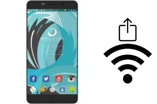 Generar QR con la clave Wifi en un Brigmton BPhone 553QC