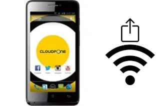 Generar QR con la clave Wifi en un CloudFone Excite 451TV