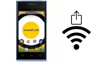 Generar QR con la clave Wifi en un CloudFone Geo 400Q Plus