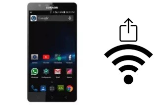 Generar QR con la clave Wifi en un Coradir CS500 Plus